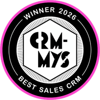 CRM-MYS Winner 2026 — Best Sales CRM
